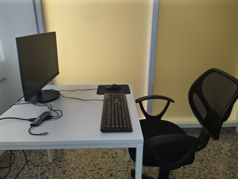 Workplace, donation 7 euros.